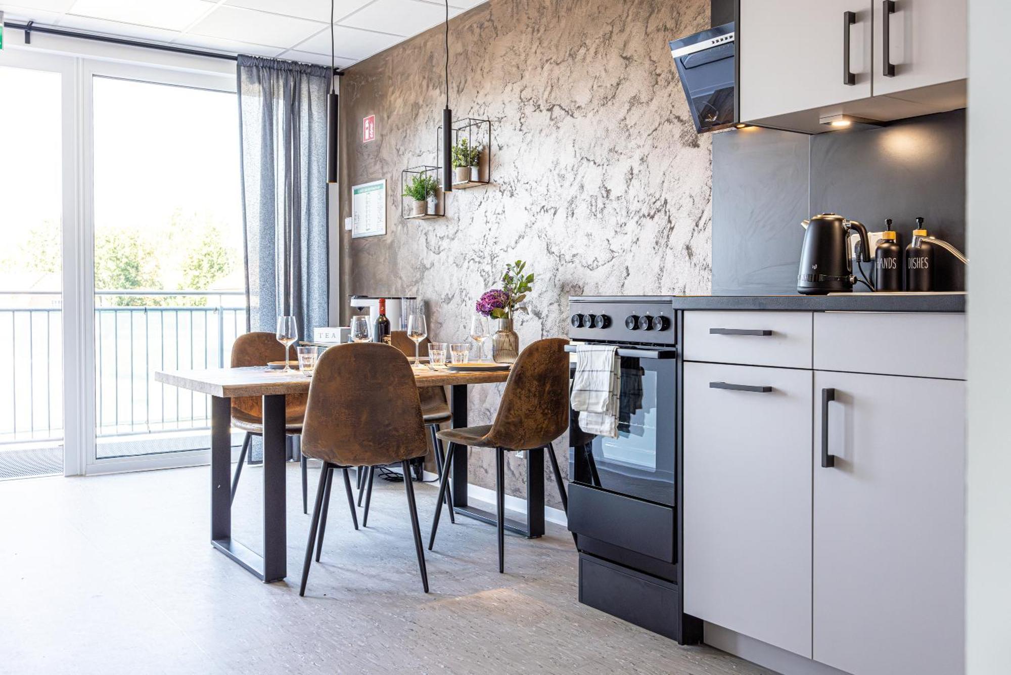 Hygge Homes - Cube Apartment Borstel  Екстериор снимка