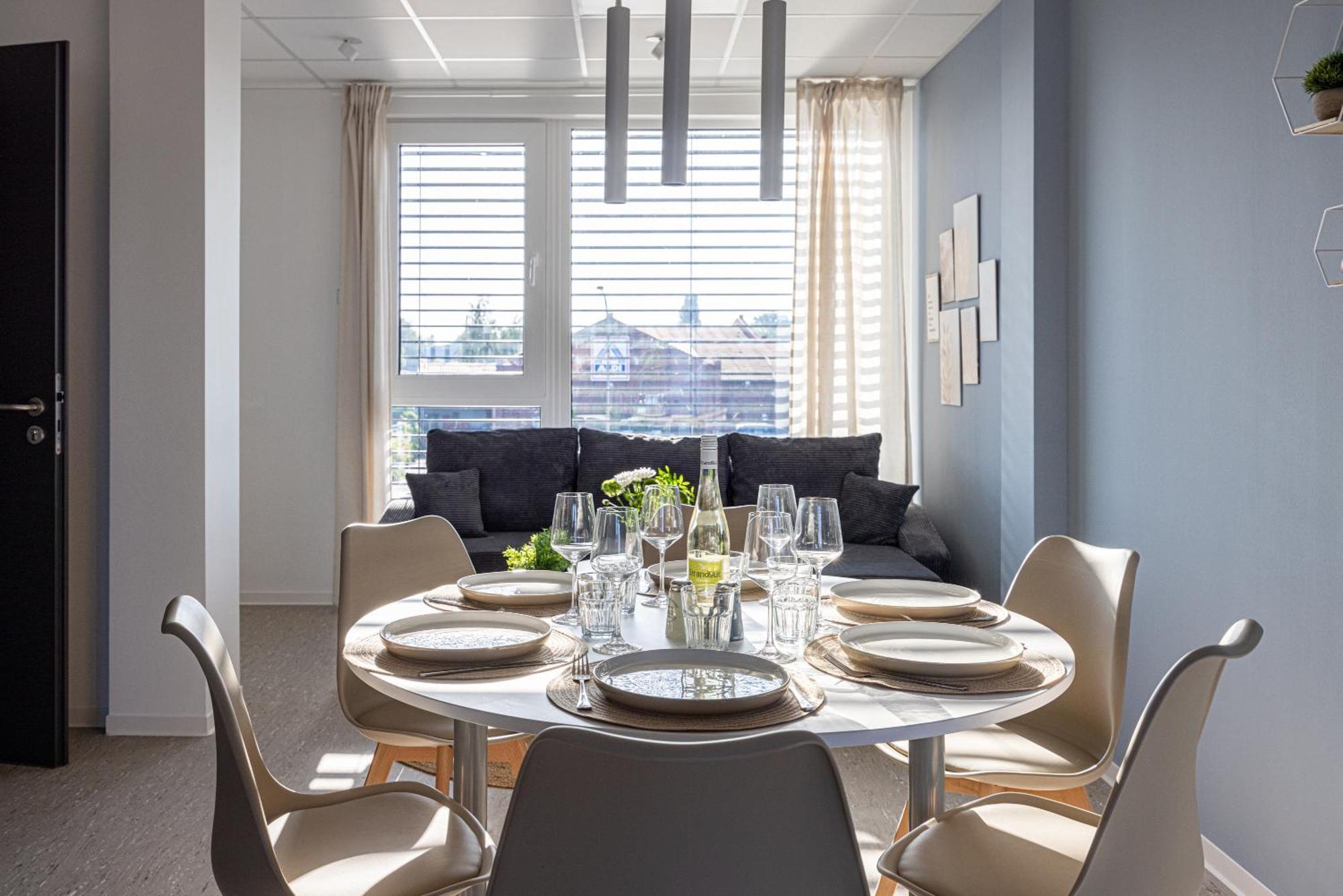Hygge Homes - Cube Apartment Borstel  Екстериор снимка